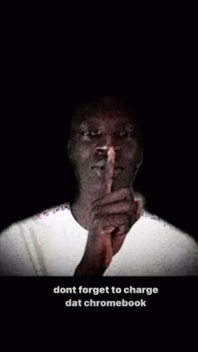 A Man Is Making A Shhh Gesture With His Finger On His Mouth . GIF