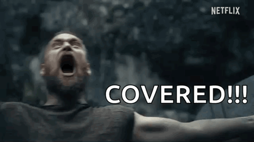 Man Screaming With Covered Word Above GIF