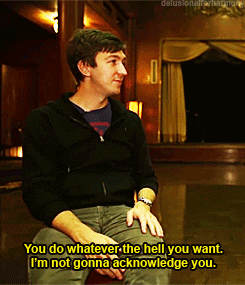 a man is sitting in a dark room and says " you do whatever the hell you want "