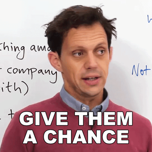 Man Standing In Front Of White Board GIF