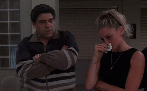 A Man Kisses A Woman On The Forehead With The Words Positive Vibes Only Below Them GIF