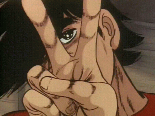 Man Making Peace Sign GIF