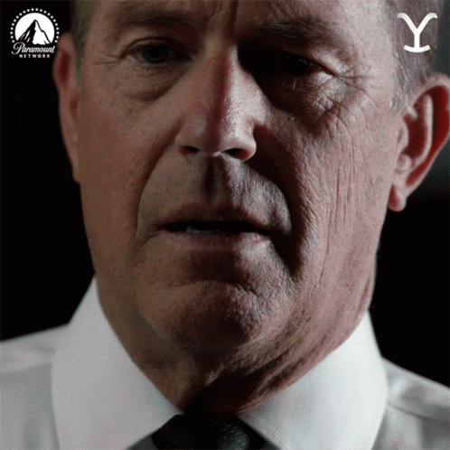 A Man 'S Face Is Shown In A Paramount Network Ad GIF