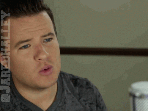 A Man Says " Don 'T Doubt It Don 'T Doubt It " In Front Of A Wall GIF