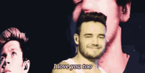 A Man Says I Love You Too In Front Of Another Man GIF