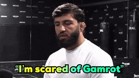 A Man Says " I 'M Scared Of Gamrot " In A Gym GIF