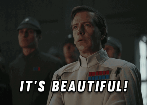 A Man Says It 'S Beautiful In Front Of A Group Of Soldiers GIF