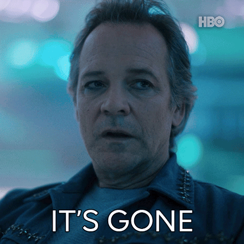 A Man Says It 'S Gone In A Hbo Ad GIF