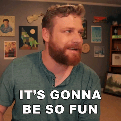 a man says it 's gonna be so fun