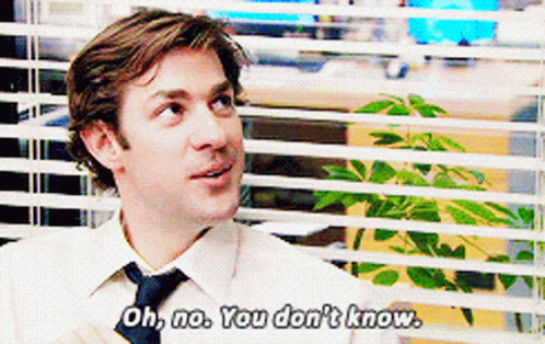 A Man Says Oh No You Don 'T Know GIF
