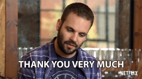 Thank You Very Much In Netflix Ad GIF