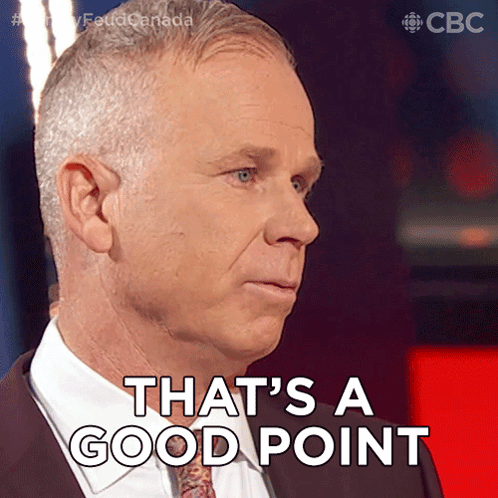 A Man Says That 'S A Good Point GIF
