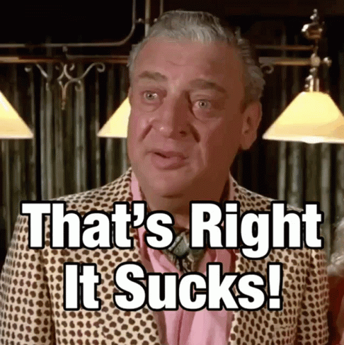 A Man Says That 'S Right It Sucks GIF