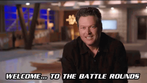 A Man Says Welcome To The Battle Rounds In A Video GIF