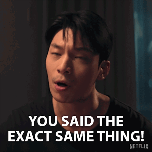 A Man Says You Said The Exact Same Thing In A Netflix Ad GIF