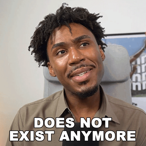 A Man Sitting In An Airplane Seat With The Words Does Not Exist Anymore GIF