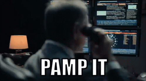 Man Sitting In Front Of Computer Pamp GIF
