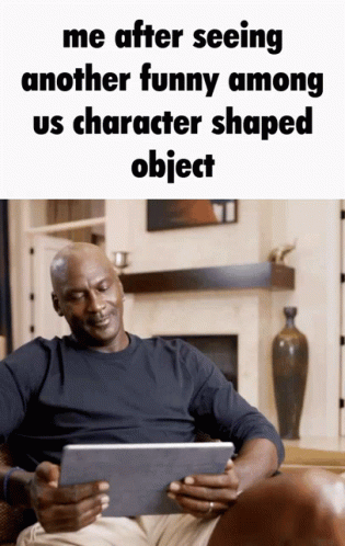 A Man Sitting On A Couch Holding A Tablet With The Caption Me After Seeing Another Funny GIF