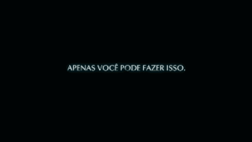 A Man Stands In A Dark Room Surrounded By Boxes And A Wall That Says " Destino " GIF