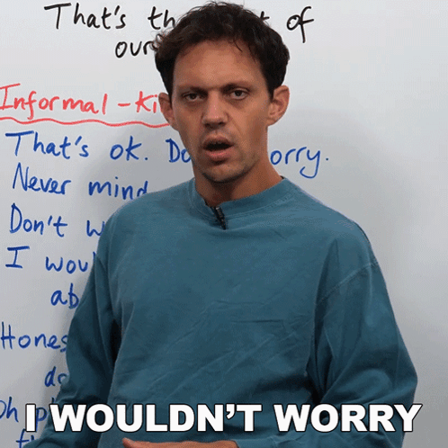 Man Standing In Front Of Whiteboard Worry GIF