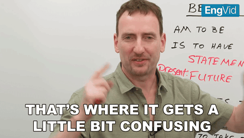 A Man Stands In Front Of A Whiteboard With The Words That 'S Where It Gets A Little Bit Confusing GIF