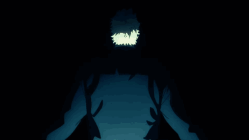 A Man Stands On Top Of A Building With His Arms Outstretched GIF