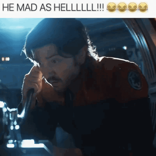 Man Speaking Into Microphone He Mad As Hell GIF