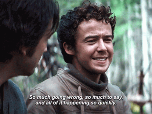 Man Talking To Another About Things Going Wrong GIF