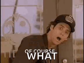 Man In Baseball Cap Saying Of Course What GIF
