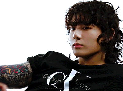 A Man Wearing A Black Calvin Klein Jeans Shirt GIF