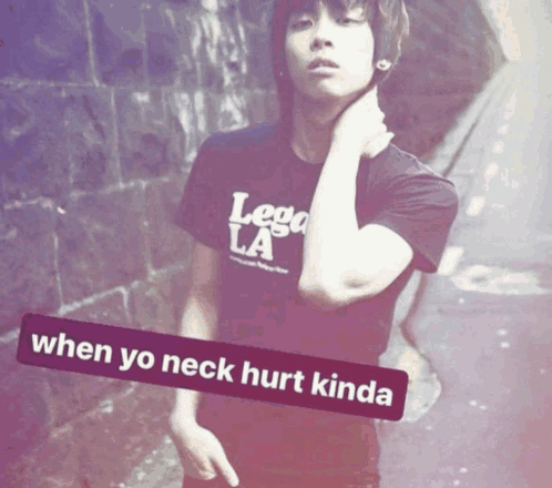 A Man Wearing A Black T-Shirt That Says Lega La On It GIF
