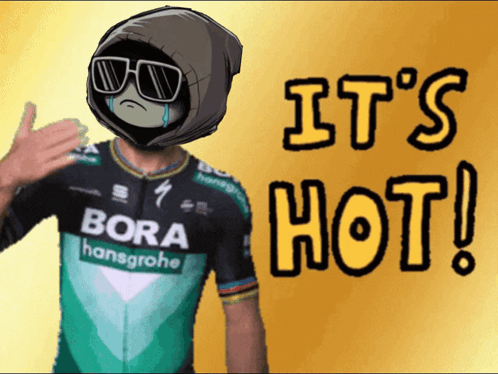 A Man Wearing A Bora Hansgrohe Jersey Giving A Thumbs Up GIF
