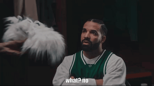 A Man Wearing A Green Jersey That Says What No On It GIF