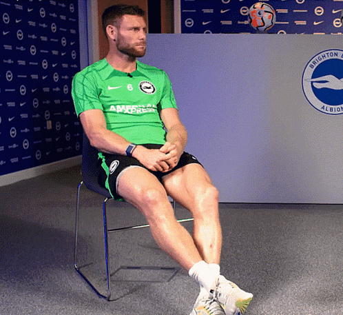 A Man Wearing A Green Shirt That Says ' Albion ' On It GIF
