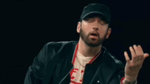 A Man Wearing A Hat And A Jacket Says Shut The Fuck Up GIF