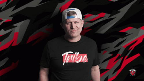 A Man Wearing A Hat And A T-Shirt That Says " You Talkin To Me " GIF