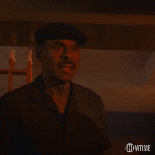 A Man Wearing A Hat Is Smiling In A Showtime Advertisement GIF