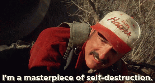 A Man Wearing A Hat That Says Atlanta Hawks GIF