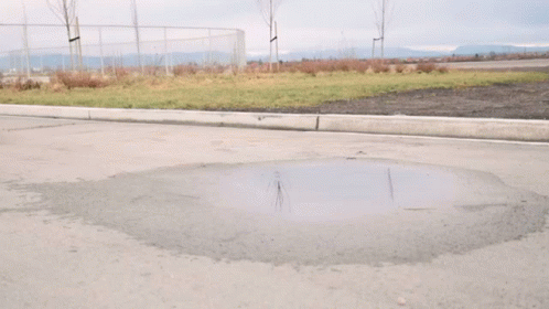 A Man Wearing A Hat With The Letter S On It Is Falling Off His Skateboard GIF
