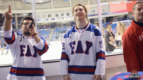 A Man Wearing A Jersey That Says Fay On It GIF