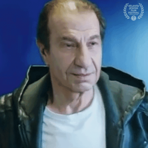 Man In Leather Jacket Wins Atlanta Film Festival GIF