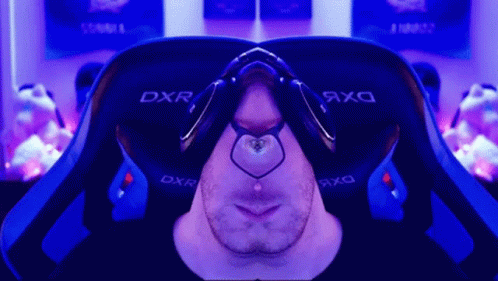 a man wearing a pair of goggles that say dxr on it