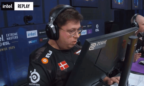 A Man Wearing A Shirt That Says #Fazeup Points At The Camera GIF