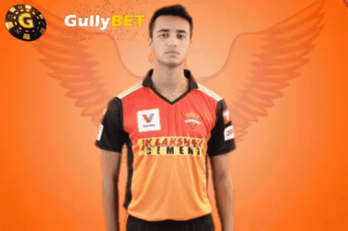 A Man Wearing A Shirt That Says Gully Bet On It GIF