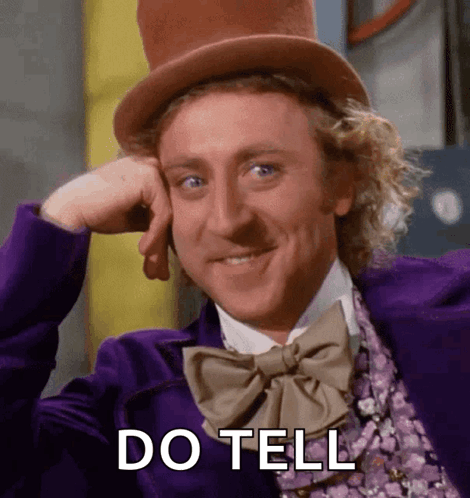 A Man Wearing A Top Hat And A Bow Tie Says Do Tell GIF