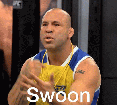 A Man Wearing A Yellow And Blue Jersey With The Word Swoon Written On It GIF