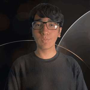 A Man Wearing Glasses And A Black Shirt That Says Jace On It GIF