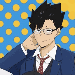 A Man Wearing Glasses And A Suit Is Smiling And Holding His Hand To His Ear GIF