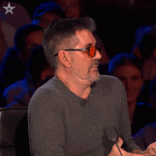 A Man Wearing Glasses Says " I Don T Know Why " GIF