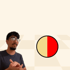 A Man Wearing Glasses Stands In Front Of A Sign That Says Drilly Speedy GIF